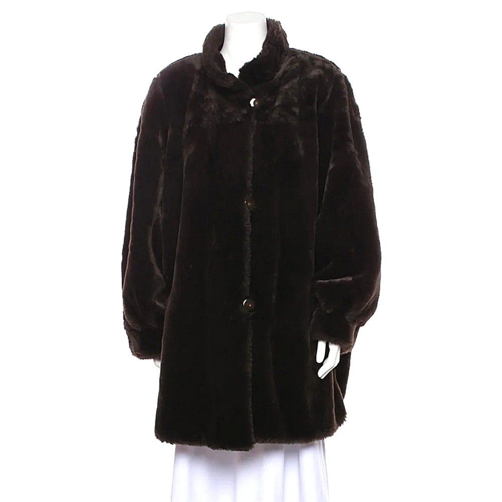 Marvin Richards Reversible Faux Fur Coat